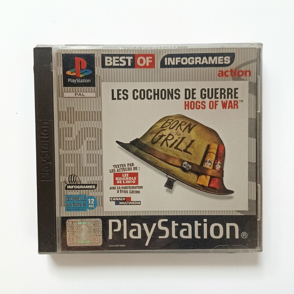 Les Cochons de Guerre (Hogs of War) – PlayStation 1 – Complet avec notice