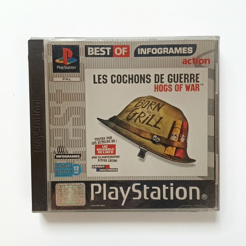 Les Cochons de Guerre (Hogs of War) – PlayStation 1 – Complet avec notice