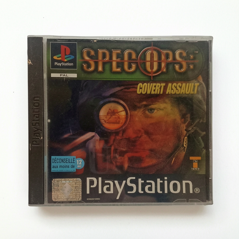 Spec Ops: Covert Assault – PlayStation 1 – Complet avec notice