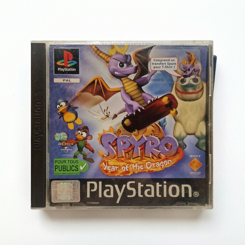 Spyro: Year of the Dragon – PlayStation 1 – Complet
