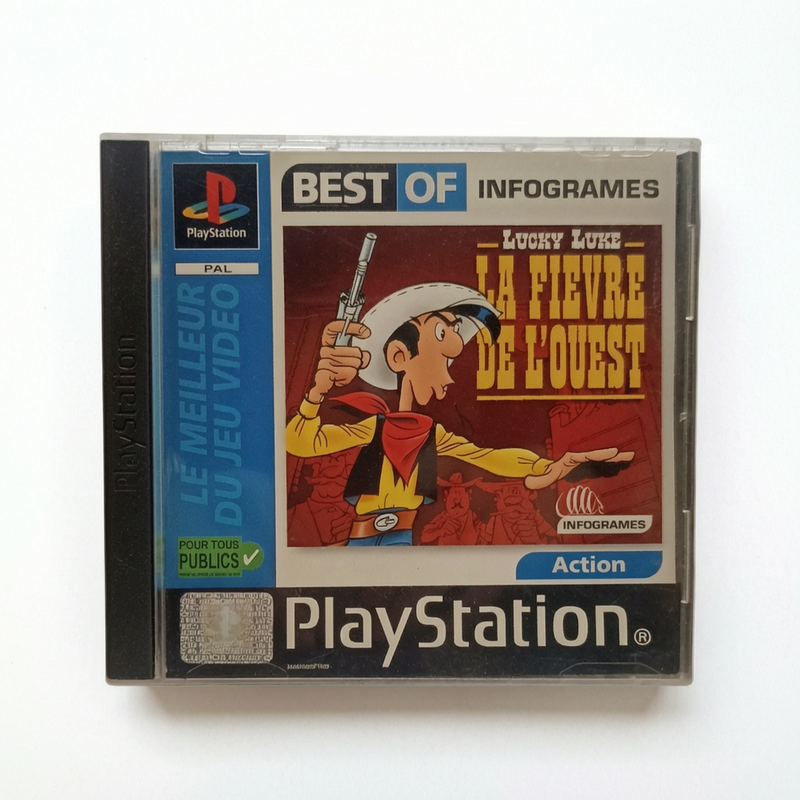 Lucky Luke : La Fièvre de l’Ouest – PlayStation 1 – Complet (Best Of Infogrames)