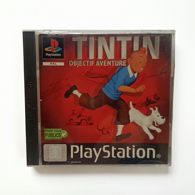 Tintin : Objectif Aventure – PlayStation 1 – Complet