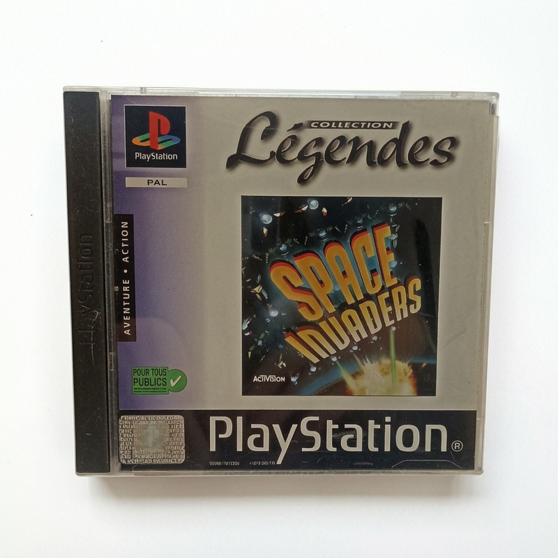 Space Invaders – Collection Légendes – PlayStation 1 – Complet