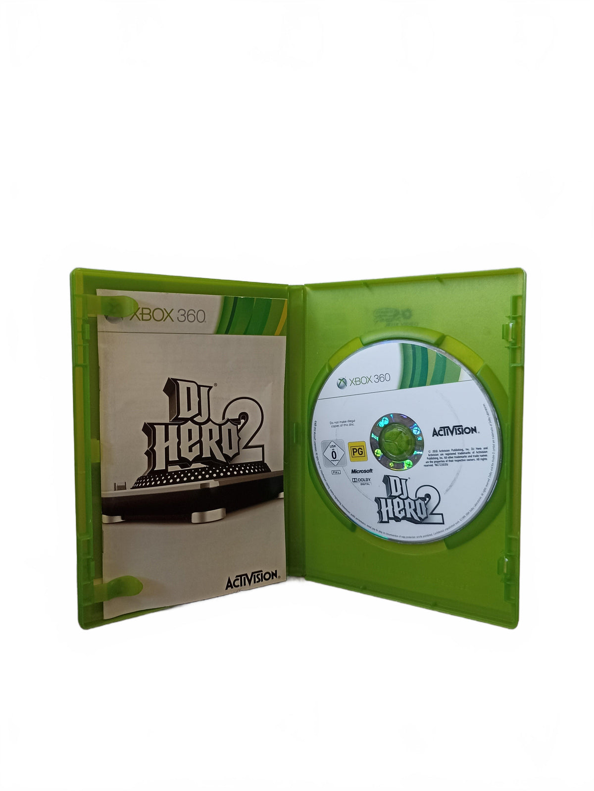 DJ Hero 2 – Xbox 360 – Complet (boîte + disque + notice)