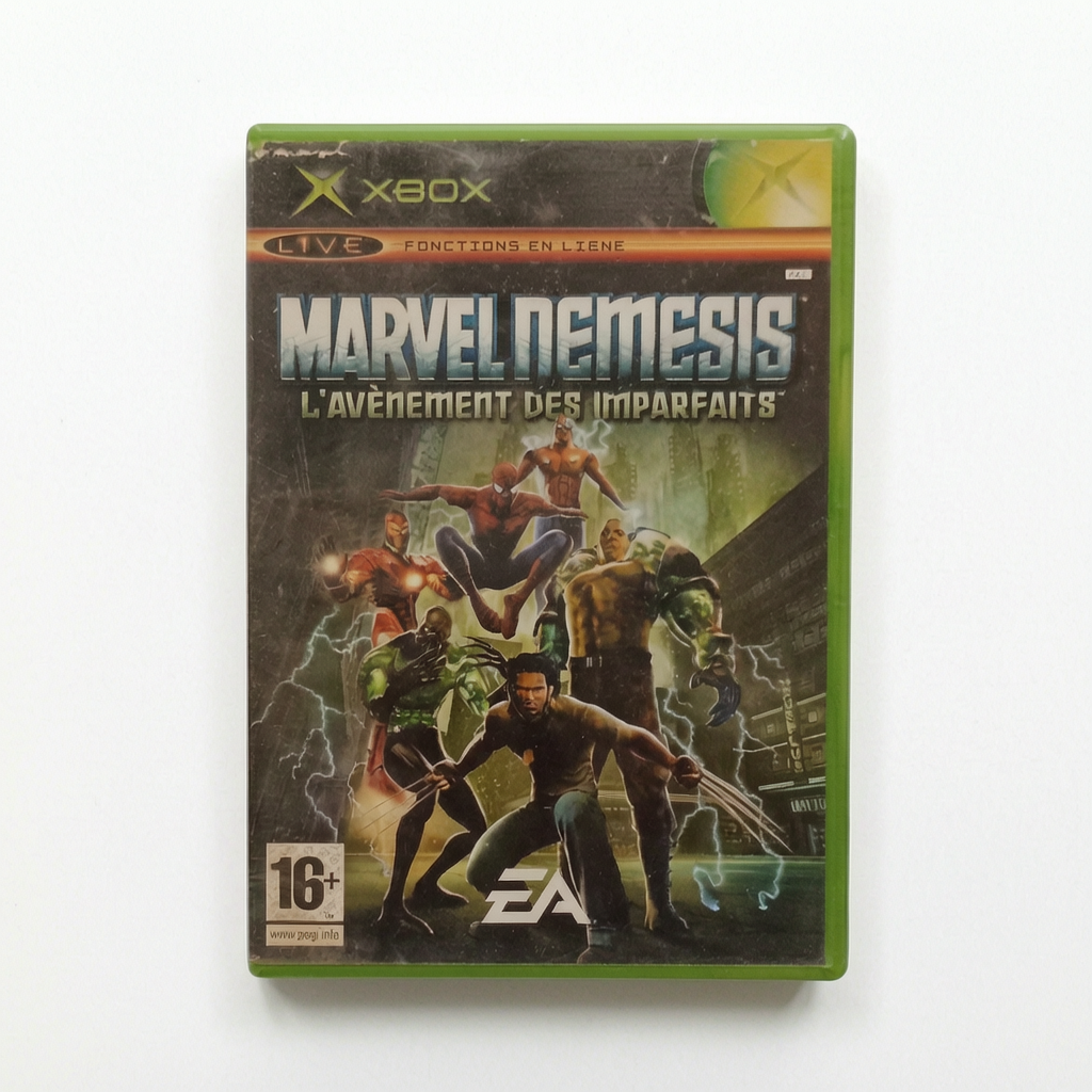 Marvel Nemesis: L’Avènement des Imparfaits – Xbox – Complet (boîte + disque + notice)