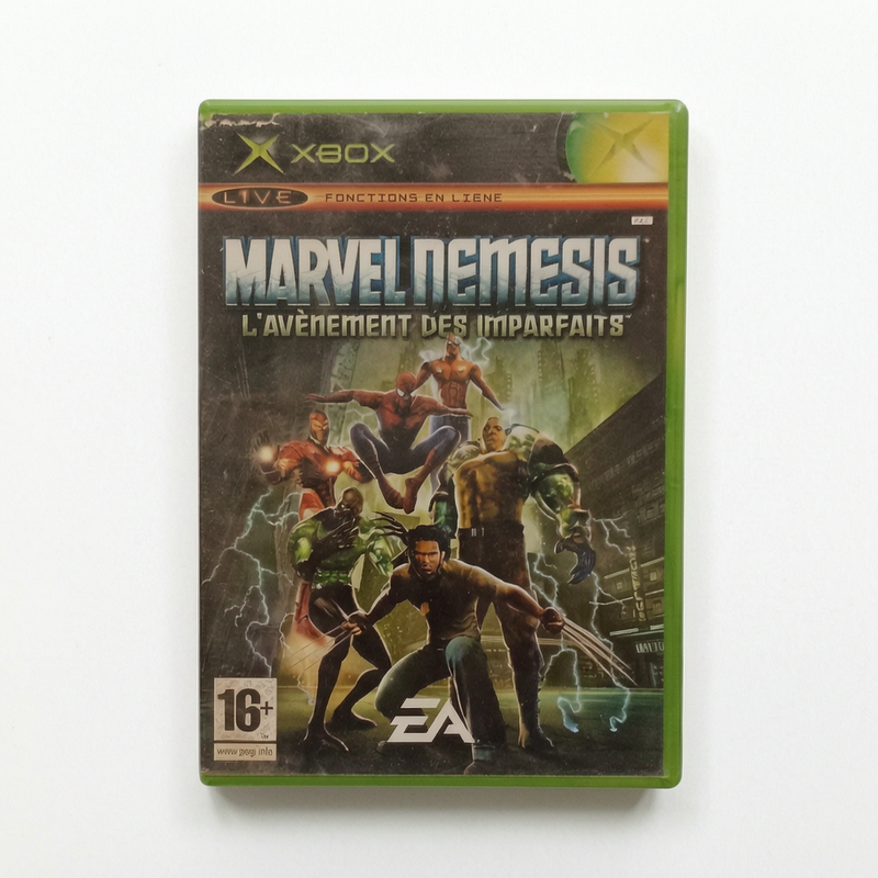 Marvel Nemesis: L’Avènement des Imparfaits – Xbox – Complet (boîte + disque + notice)