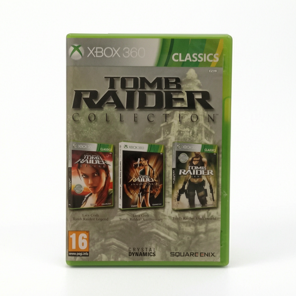Tomb Raider Collection – Xbox 360 Classics – Complet (boîte + disques + notice)