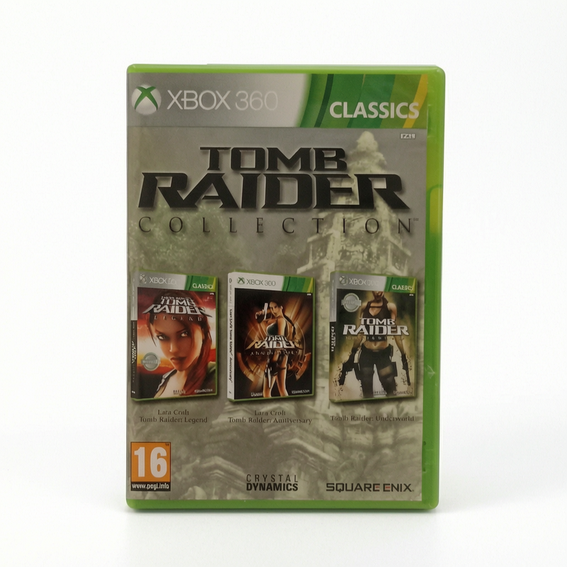 Tomb Raider Collection – Xbox 360 Classics – Complet (boîte + disques + notice)