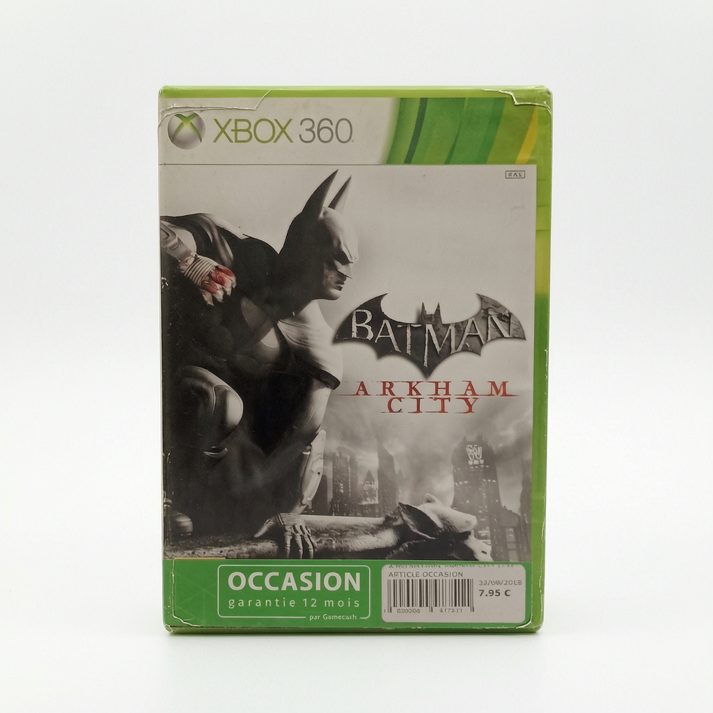 Batman Arkham City – Xbox 360 – Sans notice (boîte + disque)