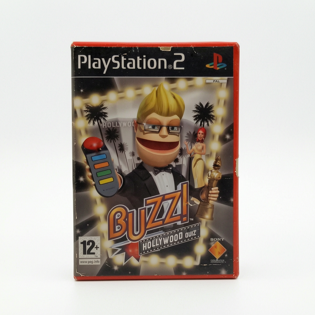 Buzz! Hollywood Quiz – PlayStation 2 – Complet