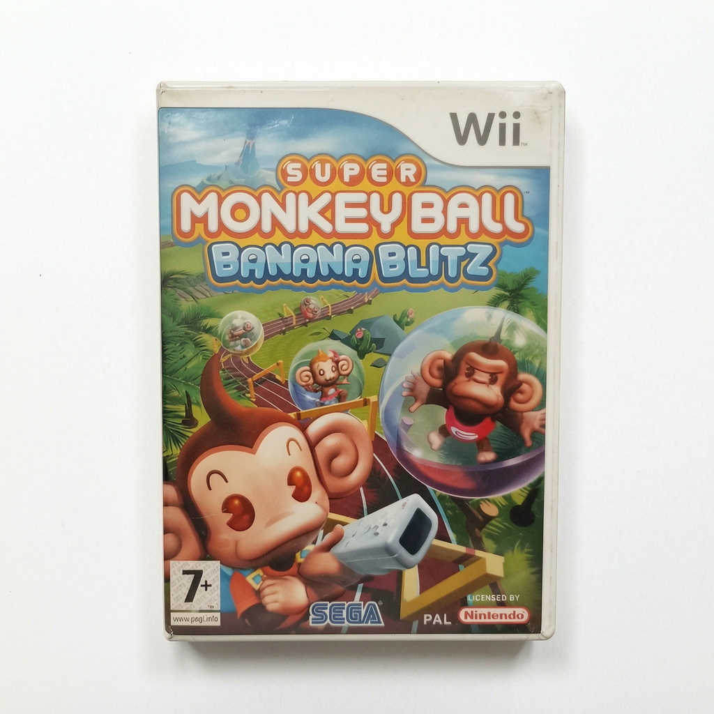 Super Monkey Ball: Banana Blitz – Nintendo Wii (complet)