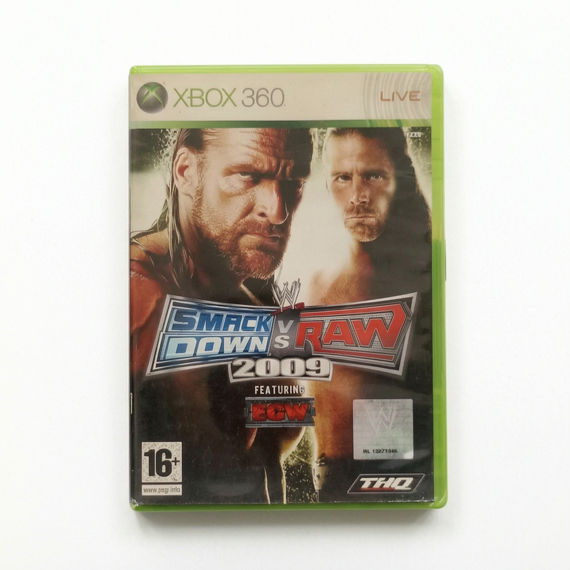 WWE SmackDown vs Raw 2009 – Xbox 360 (sans notice)