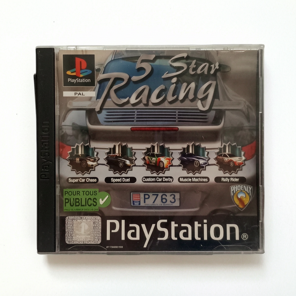 5 Star Racing – PlayStation 1 (Complet)