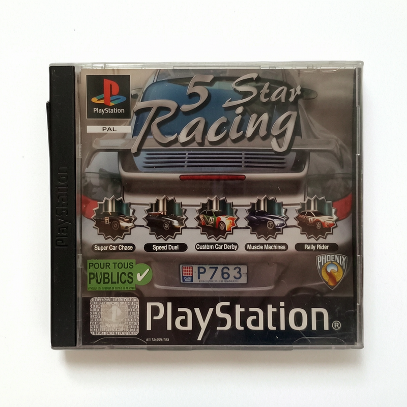 5 Star Racing – PlayStation 1 (Complet)
