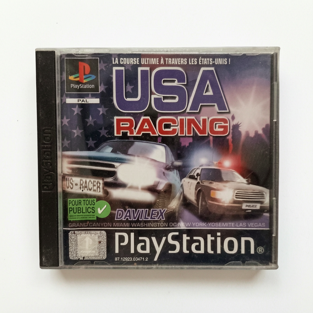 USA Racing – PlayStation 1 (Complet)