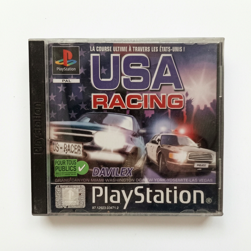 USA Racing – PlayStation 1 (Complet)