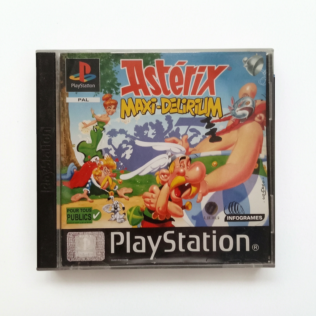 Astérix : Maxi-Delirium – PlayStation 1 (Complet)
