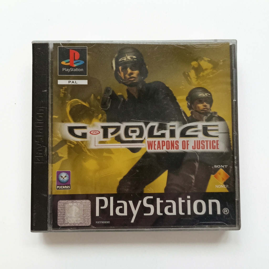 G-Police: Weapons of Justice – PlayStation 1 (Complet)