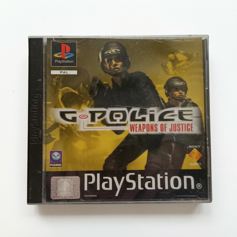 G-Police: Weapons of Justice – PlayStation 1 (Complet)
