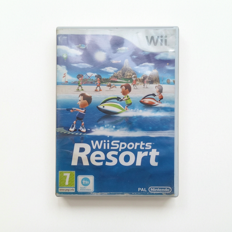 Wii Sports Resort – Complet (boîte + notice + disque)