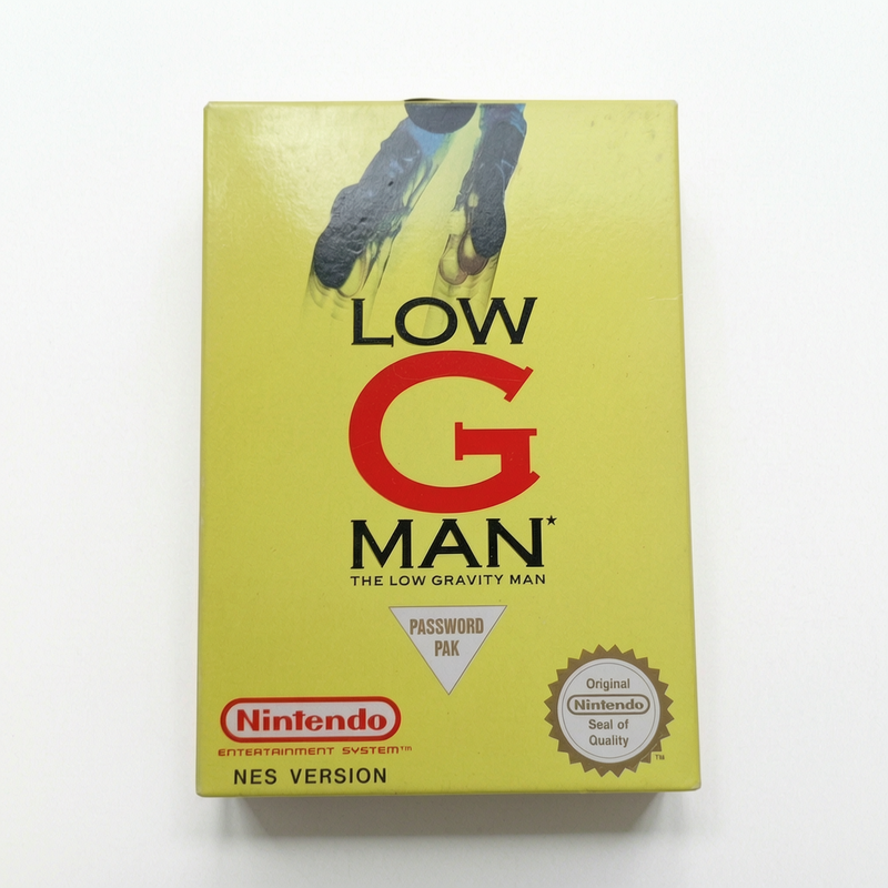 Low G Man: The Low Gravity Man – Nintendo NES UKV