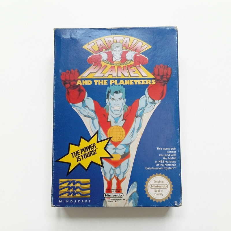 Captain Planet and the Planeteers – Nintendo NES (avec notice) UKV