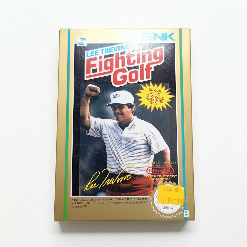 Lee Trevino’s Fighting Golf – Nintendo NES (complet) UK