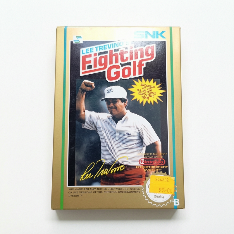 Lee Trevino’s Fighting Golf – Nintendo NES (complet) UK
