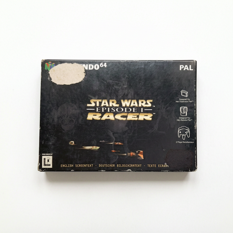 Star Wars Episode I: Racer – Nintendo 64 (complet) FRA