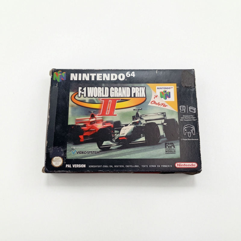 F-1 World Grand Prix II – Nintendo 64 (complet)