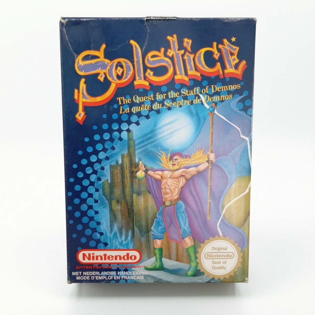 Solstice: The Quest for the Staff of Demnos – Nintendo NES (complet)