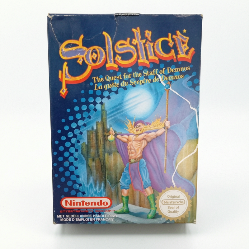 Solstice: The Quest for the Staff of Demnos – Nintendo NES (complet)