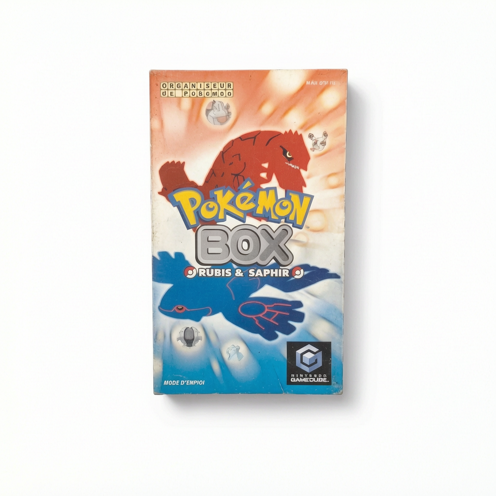 Notice pokémon box GameCube Version Allemande