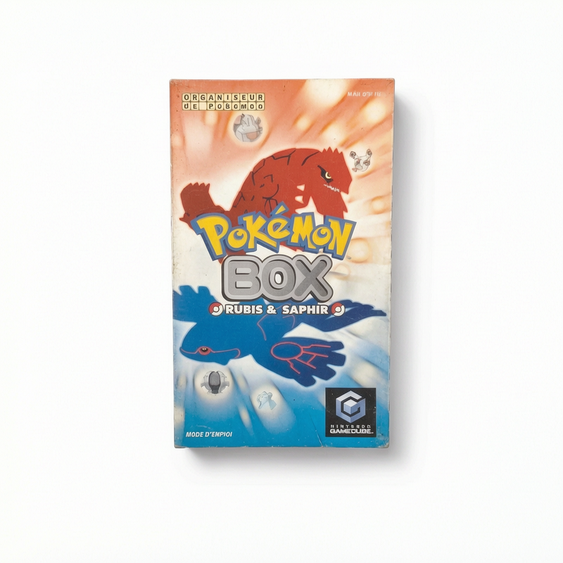 Notice pokémon box GameCube Version Allemande