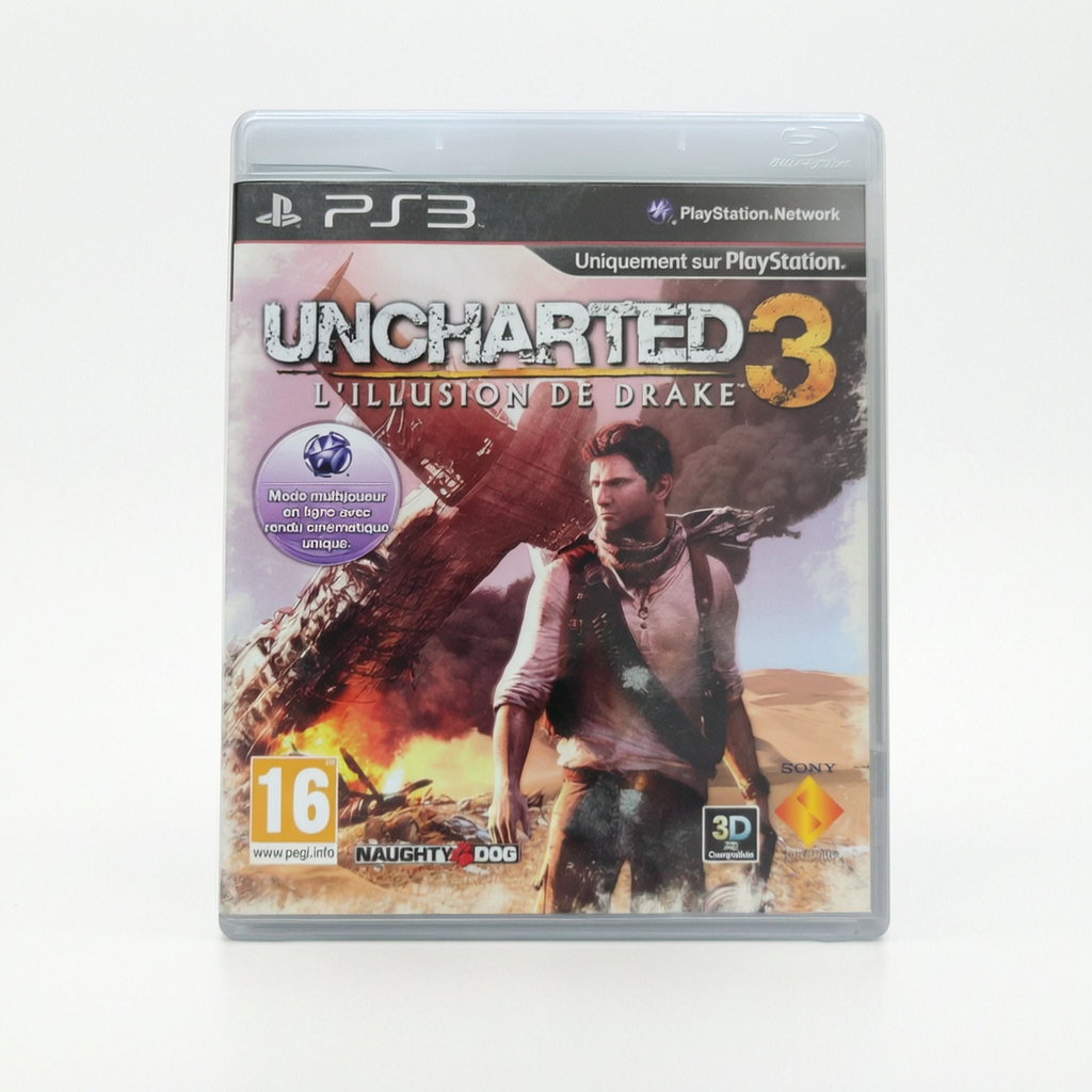 Uncharted 3 : L’Illusion de Drake – PlayStation 3 (complet)