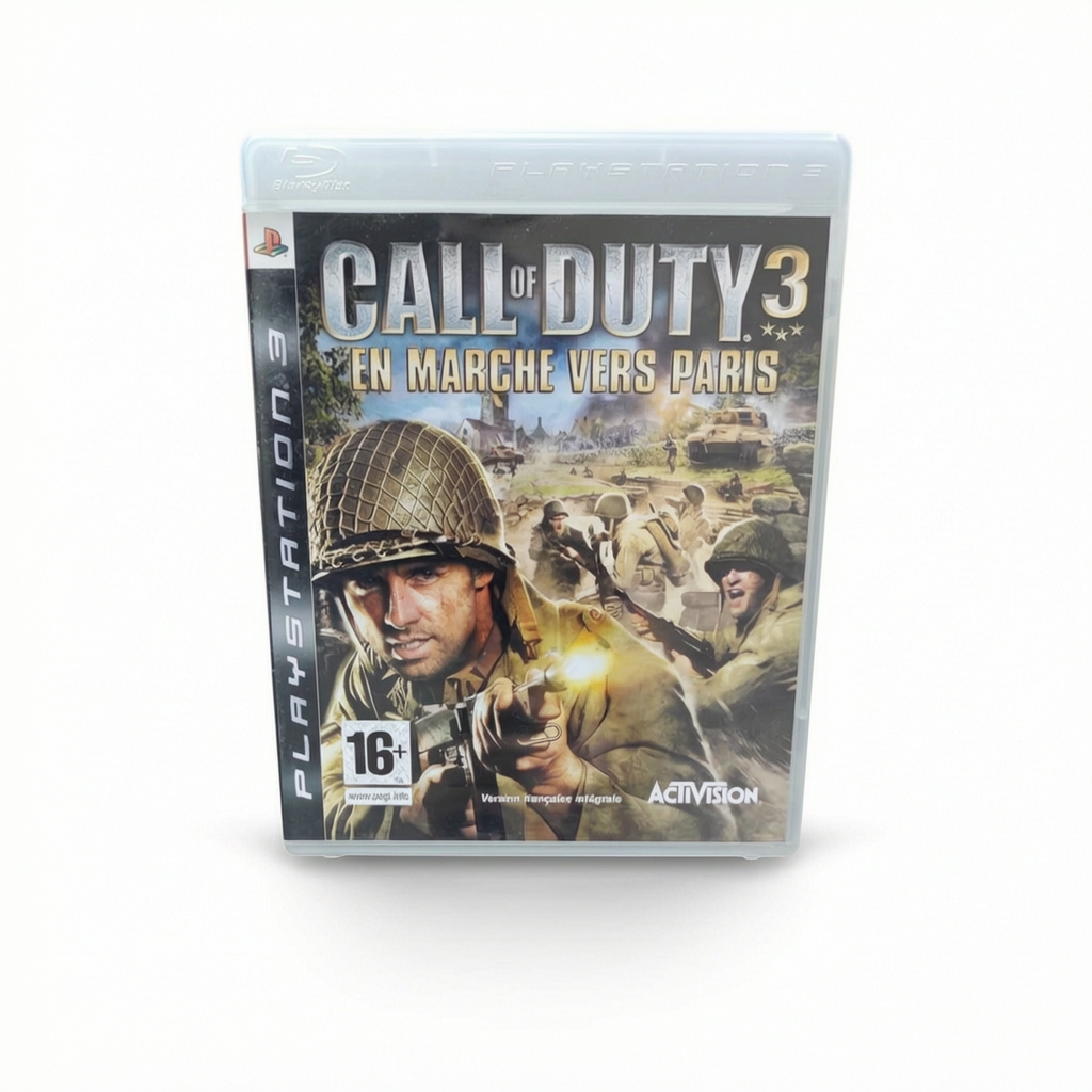Call of Duty 3 – En marche vers Paris – PlayStation 3 (complet)