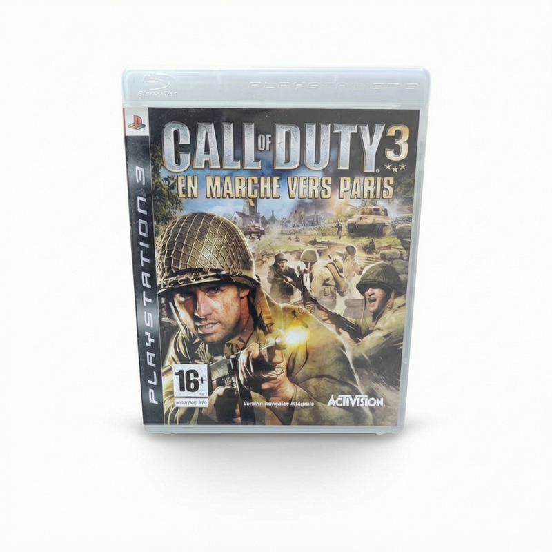 Call of Duty 3 – En marche vers Paris – PlayStation 3 (complet)
