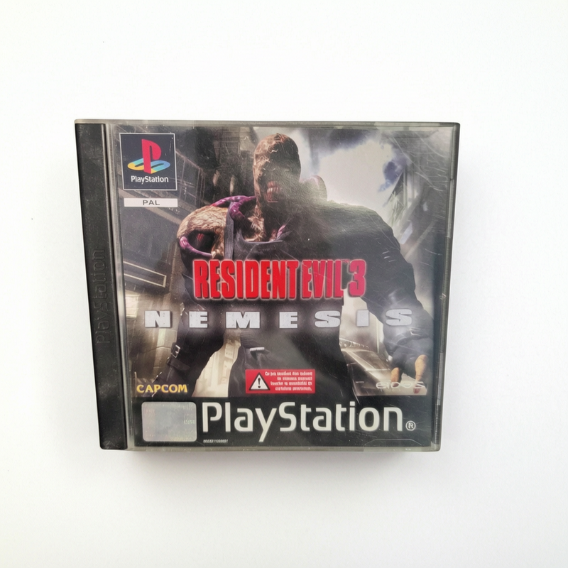 Resident Evil 3: Nemesis – PlayStation 1 (PAL – Complet)