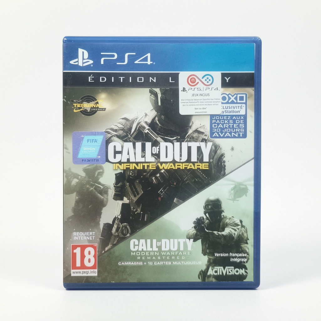 Call of Duty: Infinite Warfare – Édition Legacy (PS4 – Sans notice)