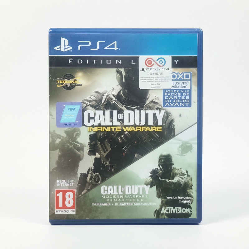 Call of Duty: Infinite Warfare – Édition Legacy (PS4 – Sans notice)