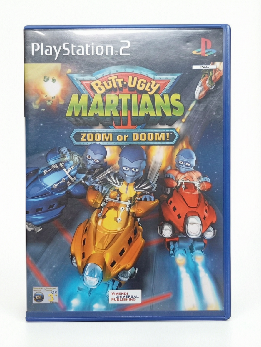 Butt-Ugly Martians: Zoom or Doom! Playstation 2 (PS2)