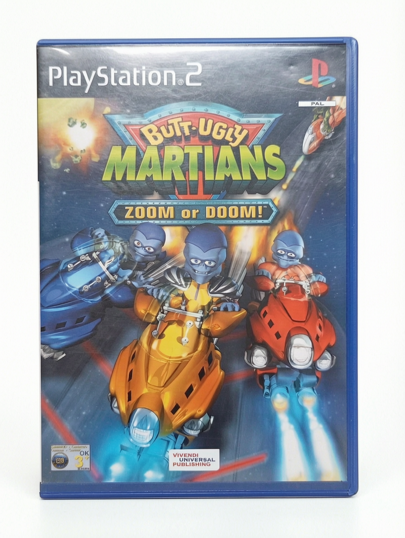 Butt-Ugly Martians: Zoom or Doom! Playstation 2 (PS2)