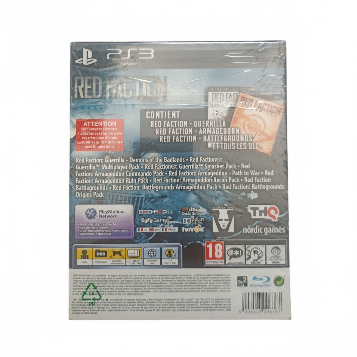 Red Faction Collection – PlayStation 3 (PS3) – Neuf sous blister