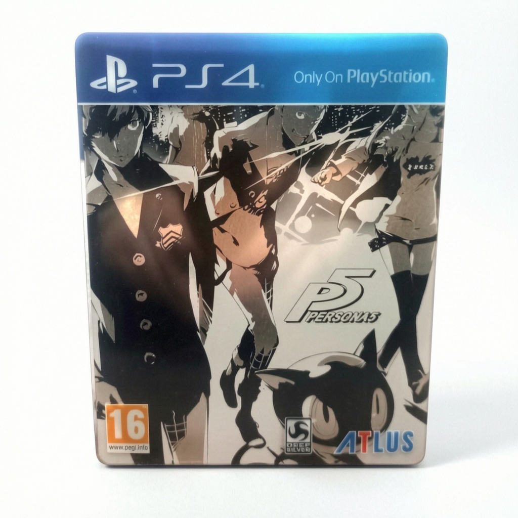 Persona 5 – Édition Steelbook – PlayStation 4 (PS4) – Complet