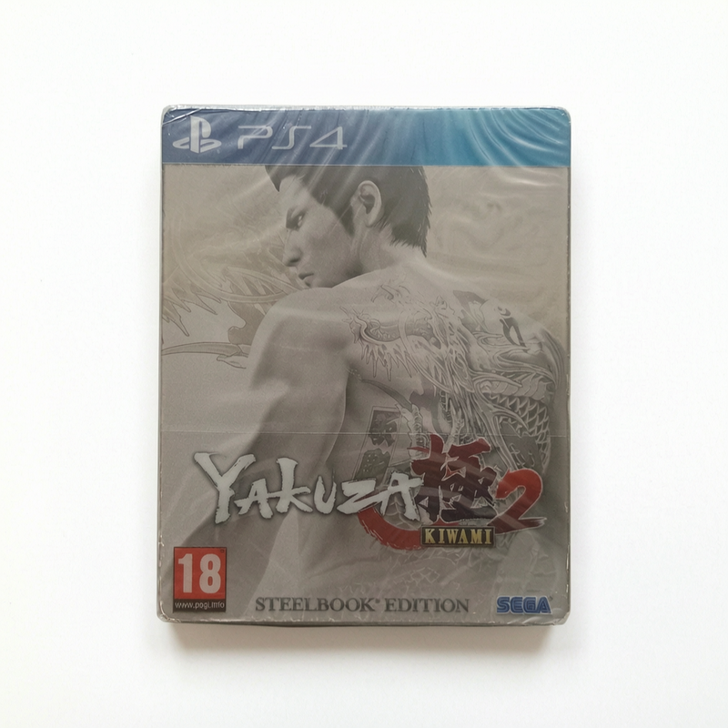 Yakuza Kiwami 2 – Steelbook Edition – PlayStation 4 (PS4) – Neuf sous blister