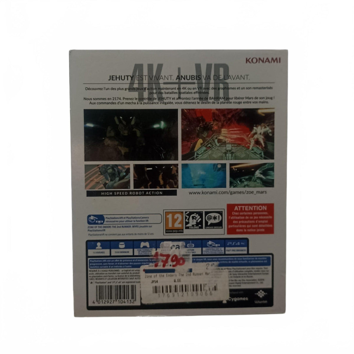 Zone of the Enders: The 2nd Runner – M∀RS – PlayStation 4 (PS4) – Complet