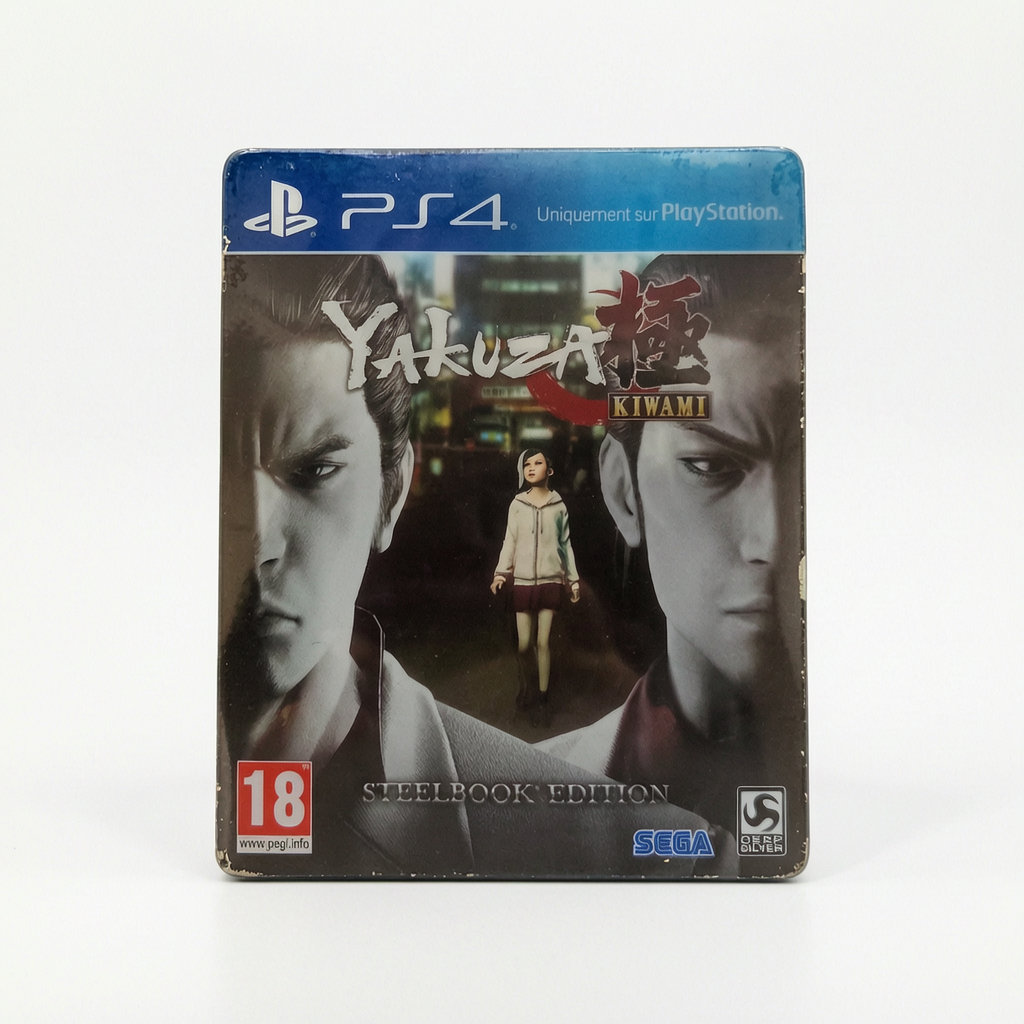 Yakuza Kiwami – Steelbook Edition – PlayStation 4 (PS4) – Neuf sous blister