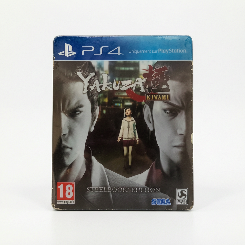 Yakuza Kiwami – Steelbook Edition – PlayStation 4 (PS4) – Neuf sous blister