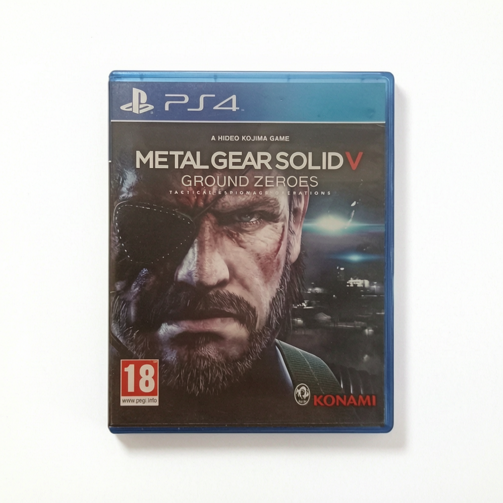 Metal Gear Solid V : ground zeroes (playstation 4) complet
