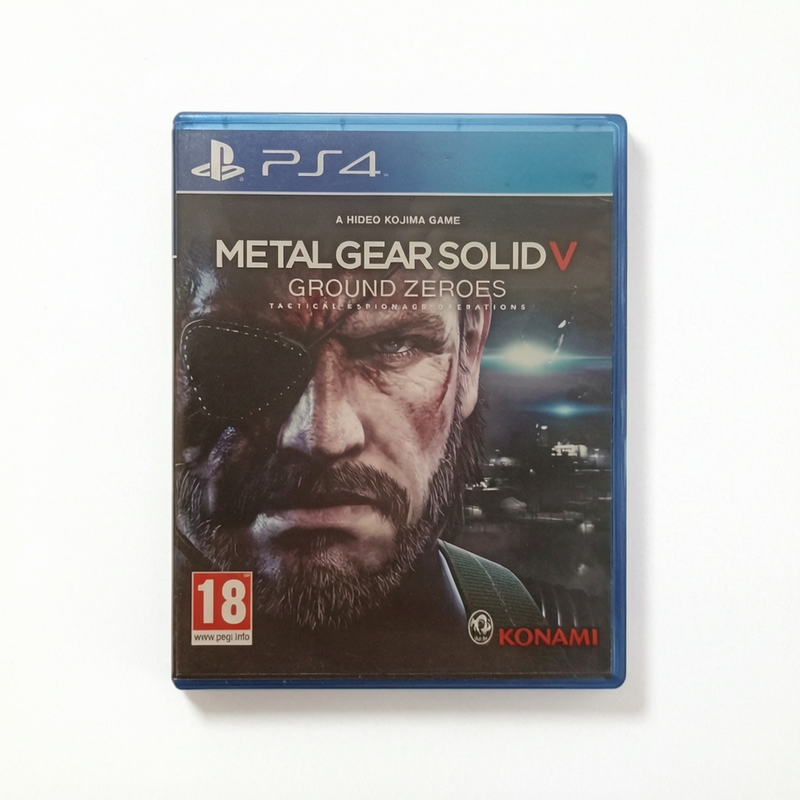 Metal Gear Solid V : ground zeroes (playstation 4) complet